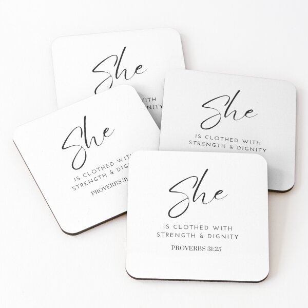 Item preview, Proverbs 31:25, Daughter of Christ designed and sold by TheLogosStudio.
