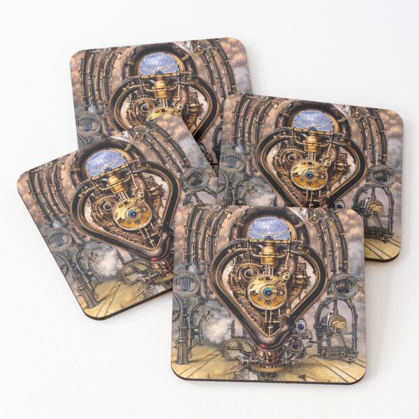 Item preview, Steampunk mechanical heart designed and sold by Dendros-Studio.