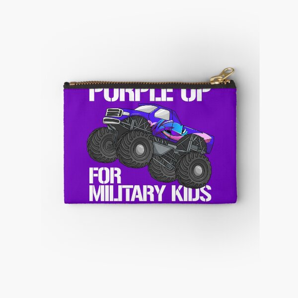 Item preview, Purple Up For Military Kids Monster Truck Boys Purple Up Gear designed and sold by DynamicDesign.