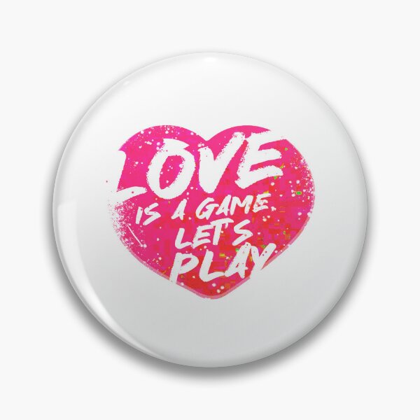 Item preview, love is a game 2 designed and sold by KARINA PARRA ⭐⭐⭐⭐⭐.