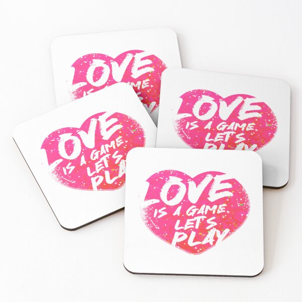 Item preview, love is a game 2 designed and sold by KARINA PARRA ⭐⭐⭐⭐⭐.