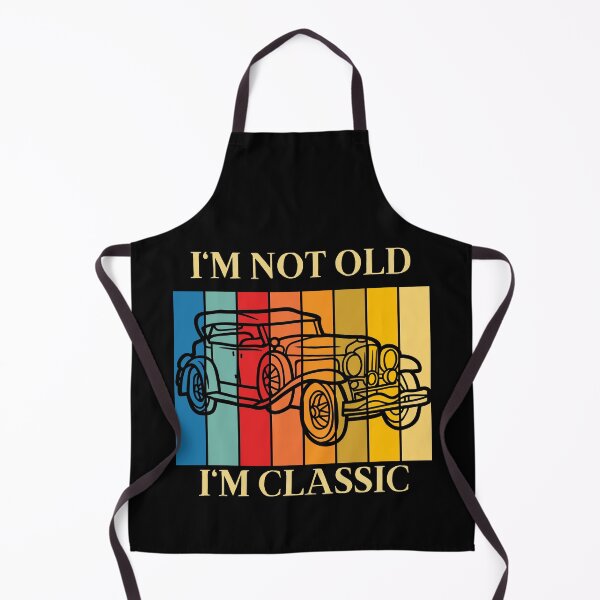Item preview, I'M NOT OLD I'M CLASSIC Vintage Car SHIRT designed and sold by tiemistico.