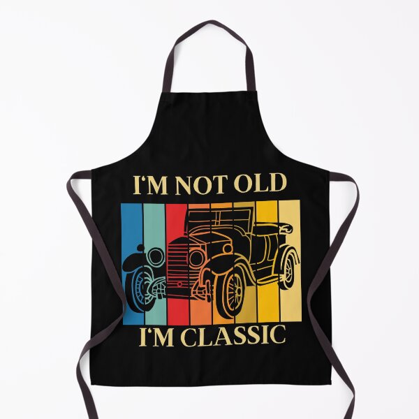 Item preview, I'M NOT OLD I'M CLASSIC Vintage Car SHIRT designed and sold by tiemistico.