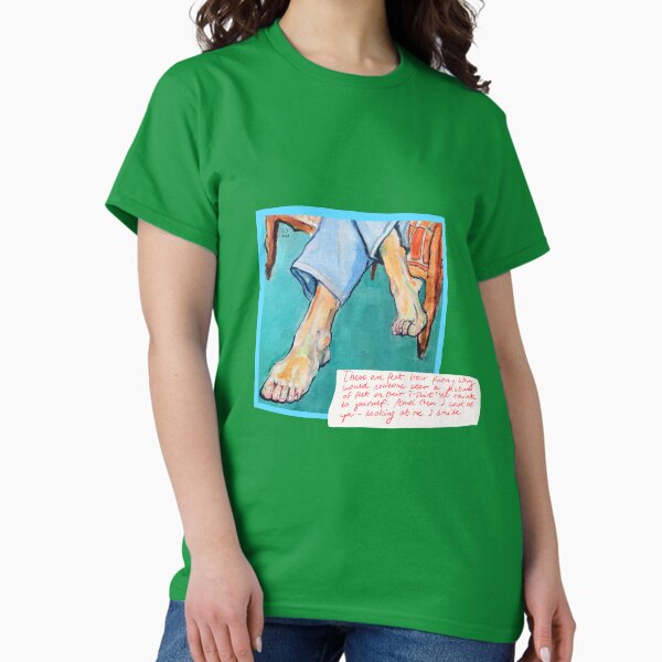 Feet. An oil painting on canvas. Classic T-Shirt