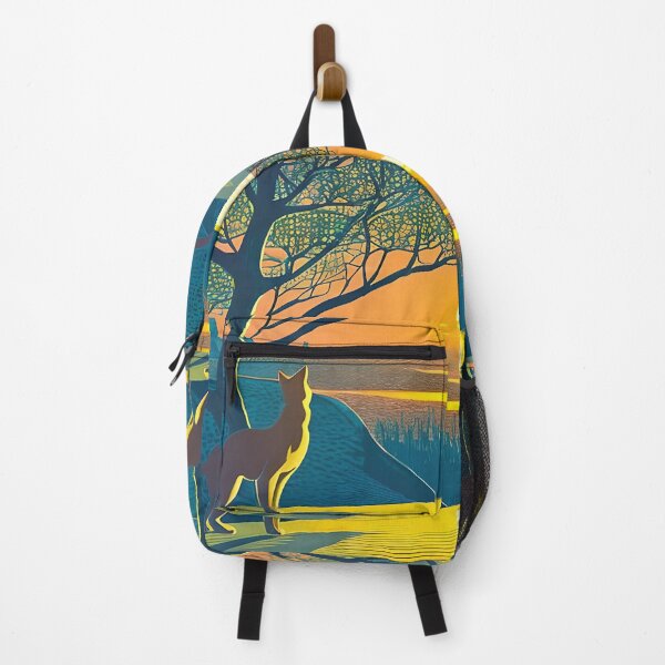 Item preview, Cat Watching Sunset Scene designed and sold by roleshop.