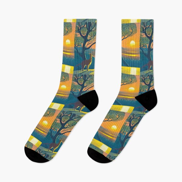 Item preview, Cat Watching Sunset Scene designed and sold by roleshop.