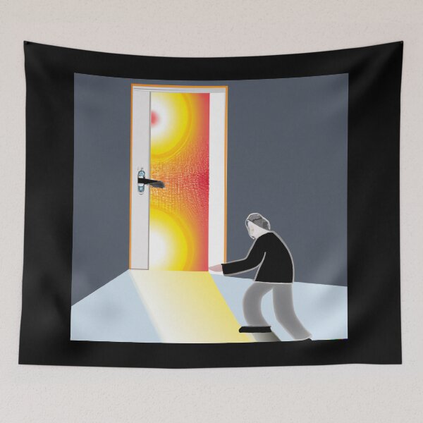 Item preview, Abstract painting of loneliness designed and sold by bruhnopestore.