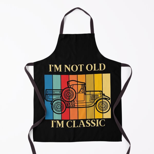 Item preview, I'M NOT OLD I'M CLASSIC Vintage Car SHIRT designed and sold by tiemistico.