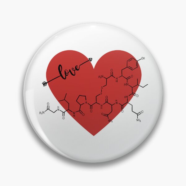 Item preview, Oxytocin Valentine's Day - Love Neurotransmitter, Love Hormone, Valentine's Day Neuroscience, Valentine's Day Psychology, Biology, Mind, Valentine's Day Brain, Love Chemical designed and sold by jadedscientist.