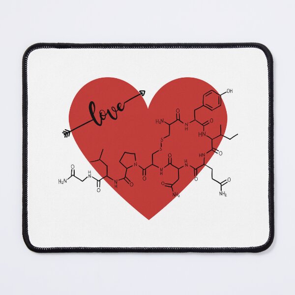 Item preview, Oxytocin Valentine's Day - Love Neurotransmitter, Love Hormone, Valentine's Day Neuroscience, Valentine's Day Psychology, Biology, Mind, Valentine's Day Brain, Love Chemical designed and sold by jadedscientist.