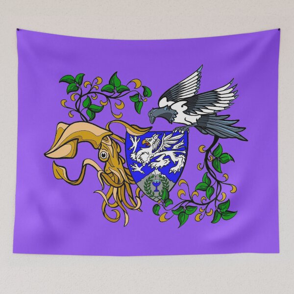 Item preview, The Squid and the Magpie (large Items) designed and sold by LadyBlackthorne.