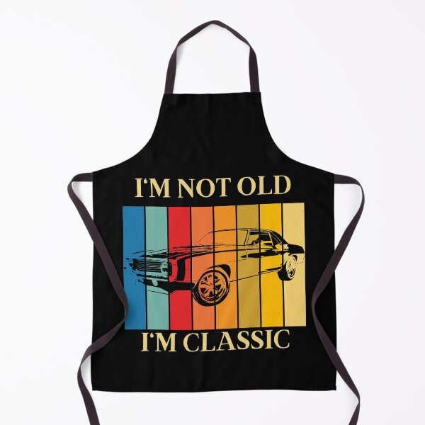 Item preview, I'M NOT OLD I'M CLASSIC Vintage Car SHIRT designed and sold by tiemistico.
