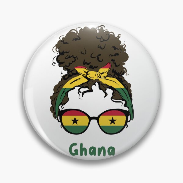 Artikelvorschau, Schwarzes Mädchen unordentliches Brötchen Ghana-Mädchen entworfen und verkauft von MasterKlaw.