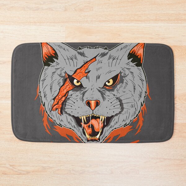 Item preview, Wild Beast scary cat face theme party design for celebrants designed and sold by AssamFT.