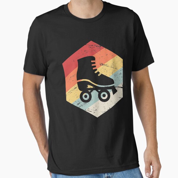 Retro 70s Roller Skating Icon Essential T-Shirt