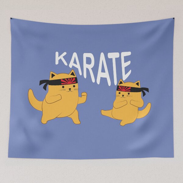 Item preview, Cute cats know karate - Cat Knows Karate designed and sold by Basma Store.