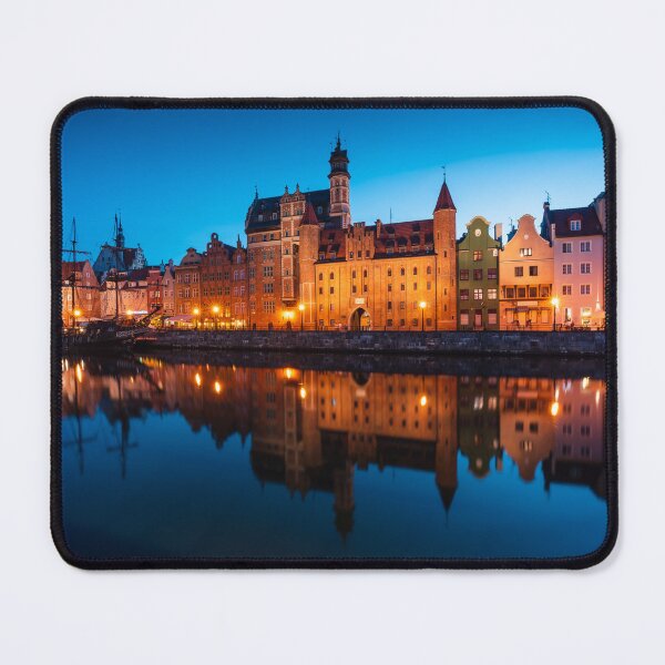 Item preview, Gdansk old town evening reflection designed and sold by Stefan Lenz.