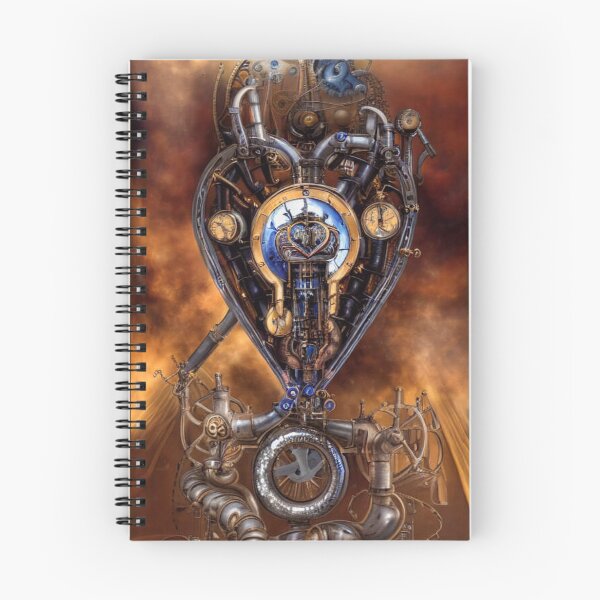 Item preview, Steampunk mechanical heart designed and sold by Dendros-Studio.