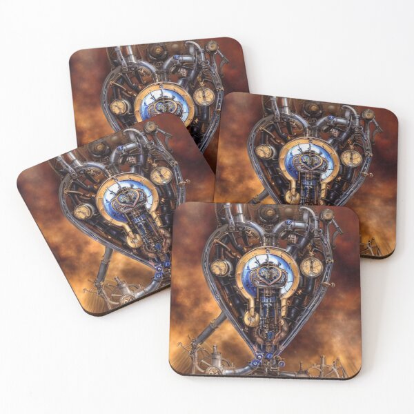 Item preview, Steampunk mechanical heart designed and sold by Dendros-Studio.