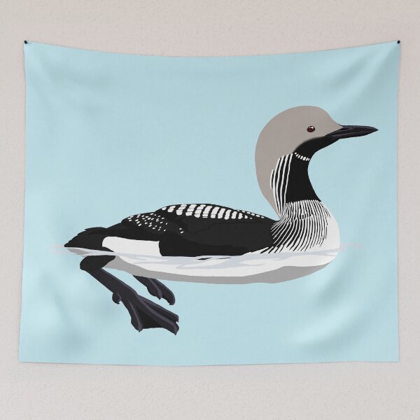 Item preview, Arctic Loon (Black-throated Diver) designed and sold by BennuBirdy.