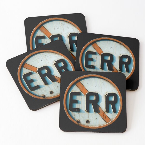 Item preview, Error sign board ERR designed and sold by EmeraldeaArt.