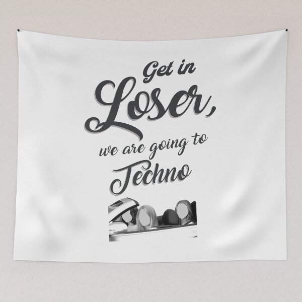 Item preview, Get in Loser - Techno Edition Clear designed and sold by DFerraz.