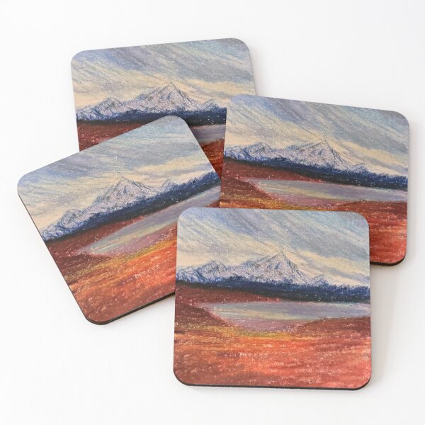 Item preview, colored pencil landscape designed and sold by ptaradactyl.