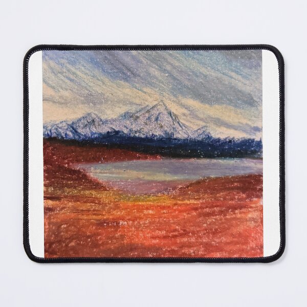 Item preview, colored pencil landscape designed and sold by ptaradactyl.