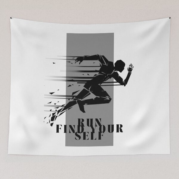Item preview, Run Find Your Self Design designed and sold by fun-times-store.
