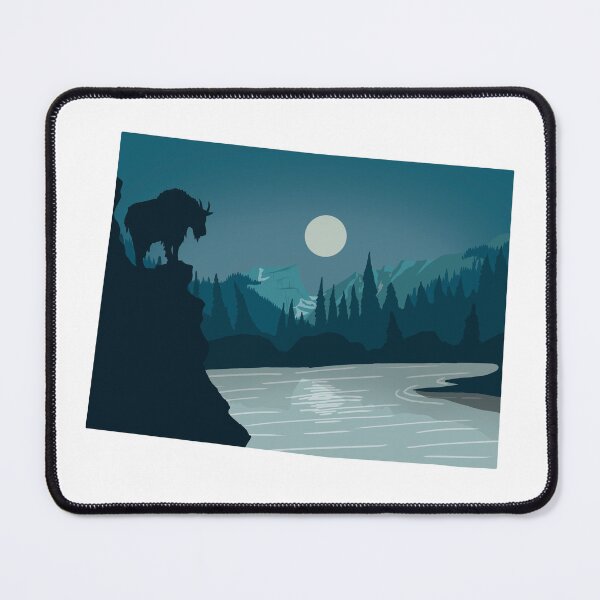 Item preview, Colorado map and landscape designed and sold by landscapeworlds.