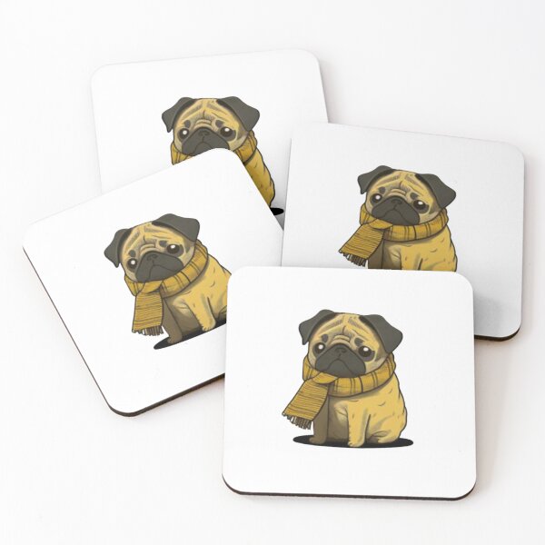 Item preview, Cute Cartoon Magic Pug designed and sold by CartoonCreates.