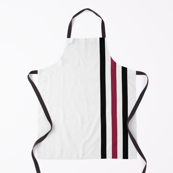 Item preview, Black Maroon and White Mod Racing Stripes fashion design designed and sold by ModSupporters.