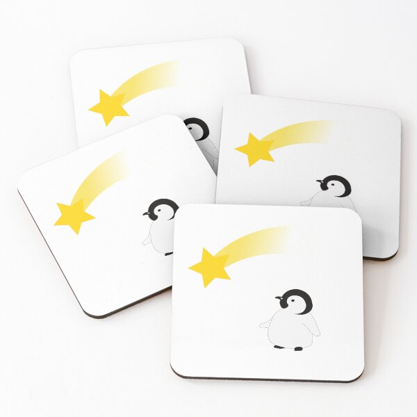 Item preview, Penguin looking at a star designed and sold by LostSmilee.