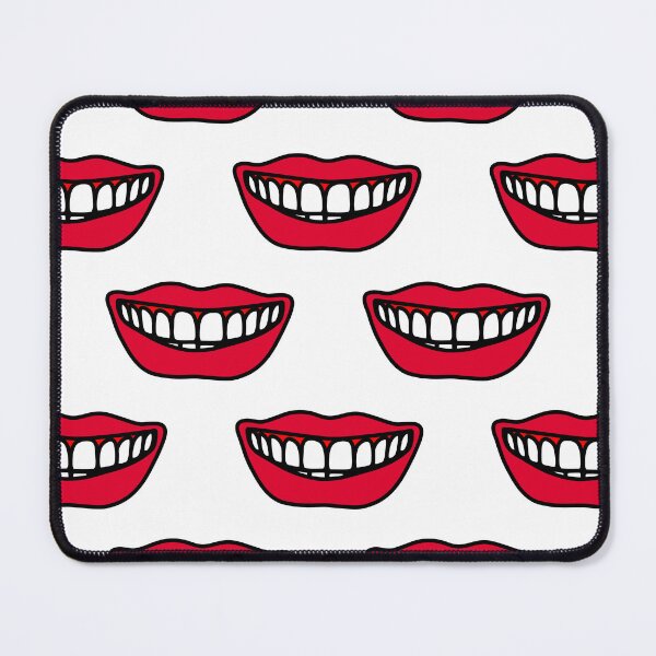 Item preview, Smiling lips pattern designed and sold by AlexanderZam.