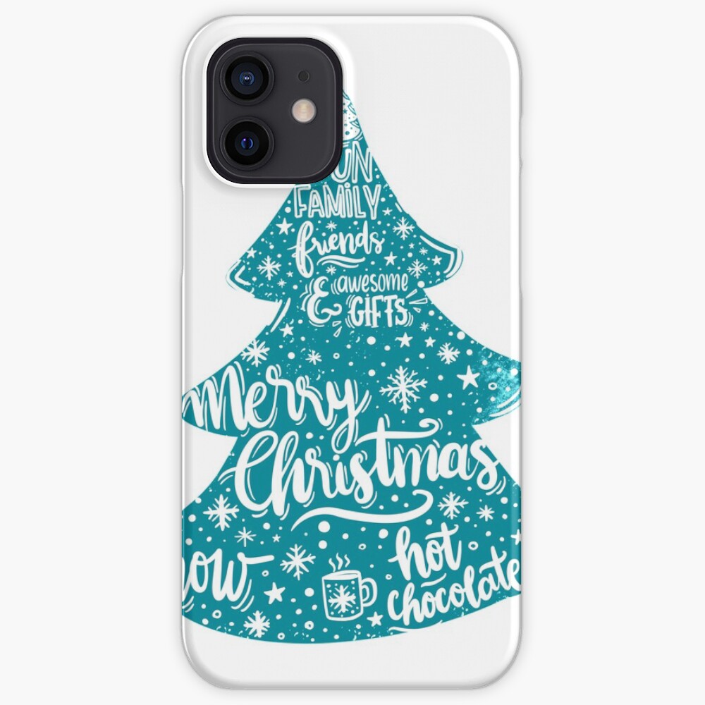 Merry Christmas! Holidays pattern design iPhone Case & Cover