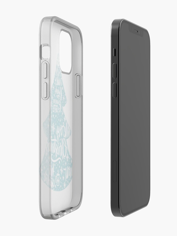 Alternate view of Merry Christmas! Holidays pattern design iPhone Case & Cover