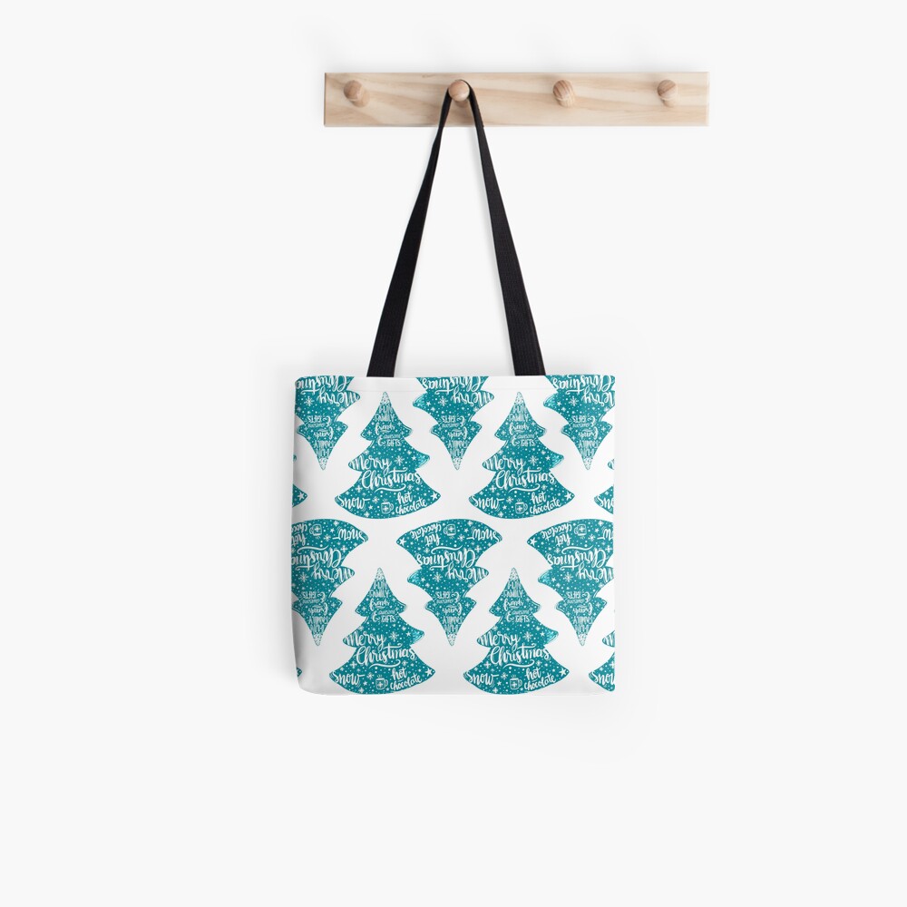 Merry Christmas! Holidays pattern design Tote Bag
