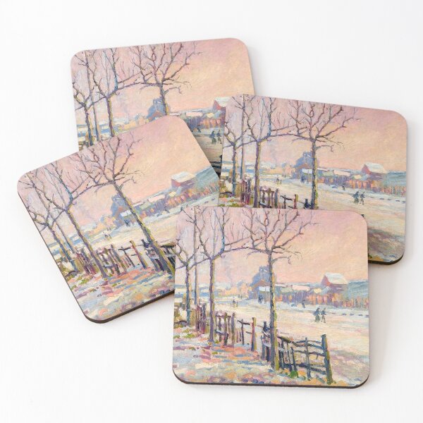 Item preview, Winter Landscape by Robert Antoine Pinchon designed and sold by tomorrowsart.