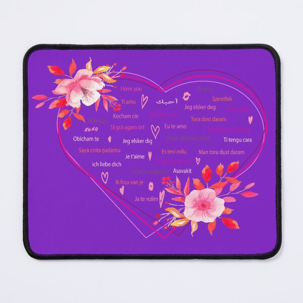 Item preview, I love you in several languages designed and sold by TM5Store.