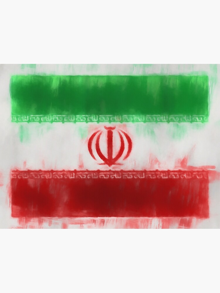 Iran Flag Reworked No. 66, Series 1 by 8th-and-f