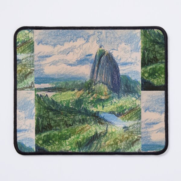 Item preview, colored pencil Colombian landscape designed and sold by ptaradactyl.