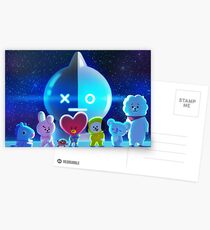 BT21 Postcards