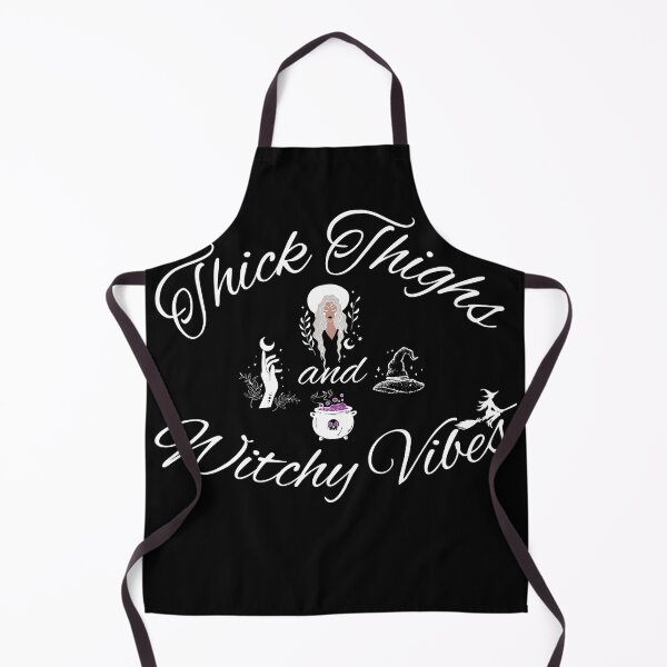 Item preview, Thick Thighs and Witchy Vibes Fun and Funny Gift for a Witch designed and sold by barretp27.