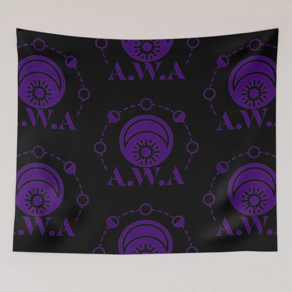 Item preview, Purple Official Logo on black designed and sold by AWAOfficial.