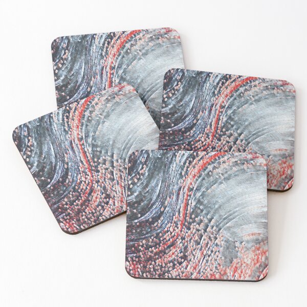 Item preview, Silver Chromatic Wavefront Abstract Art designed and sold by oz10.