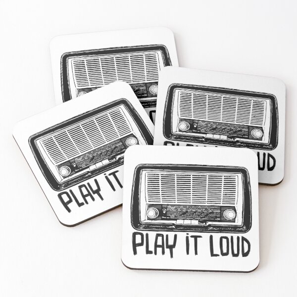 Item preview, Vintage Radio, Play it Loud designed and sold by badlydrawnbabe.