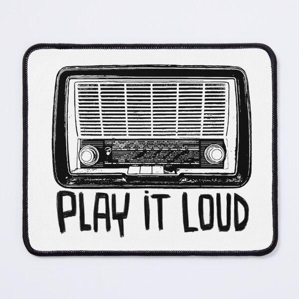 Item preview, Vintage Radio, Play it Loud designed and sold by badlydrawnbabe.