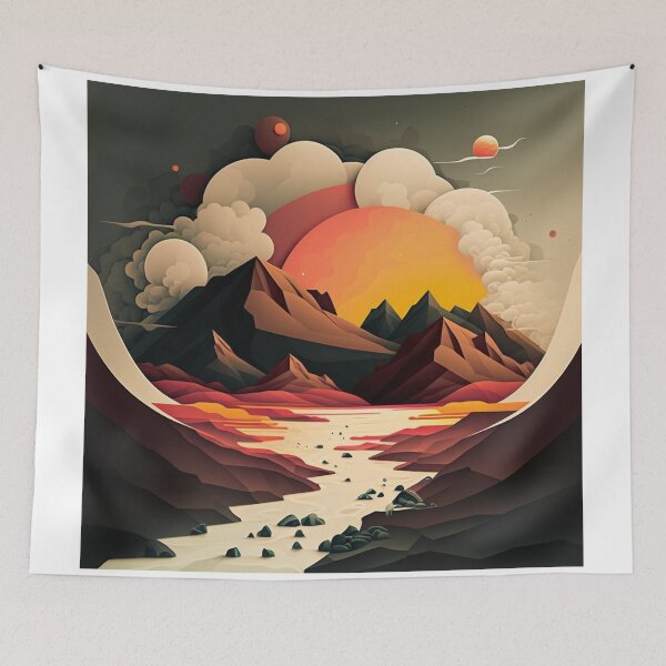 Item preview, Landscape #170 designed and sold by Cheese Design Studio.