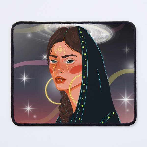 Item preview, sad crying angel in the night with stars designed and sold by SabinArt.