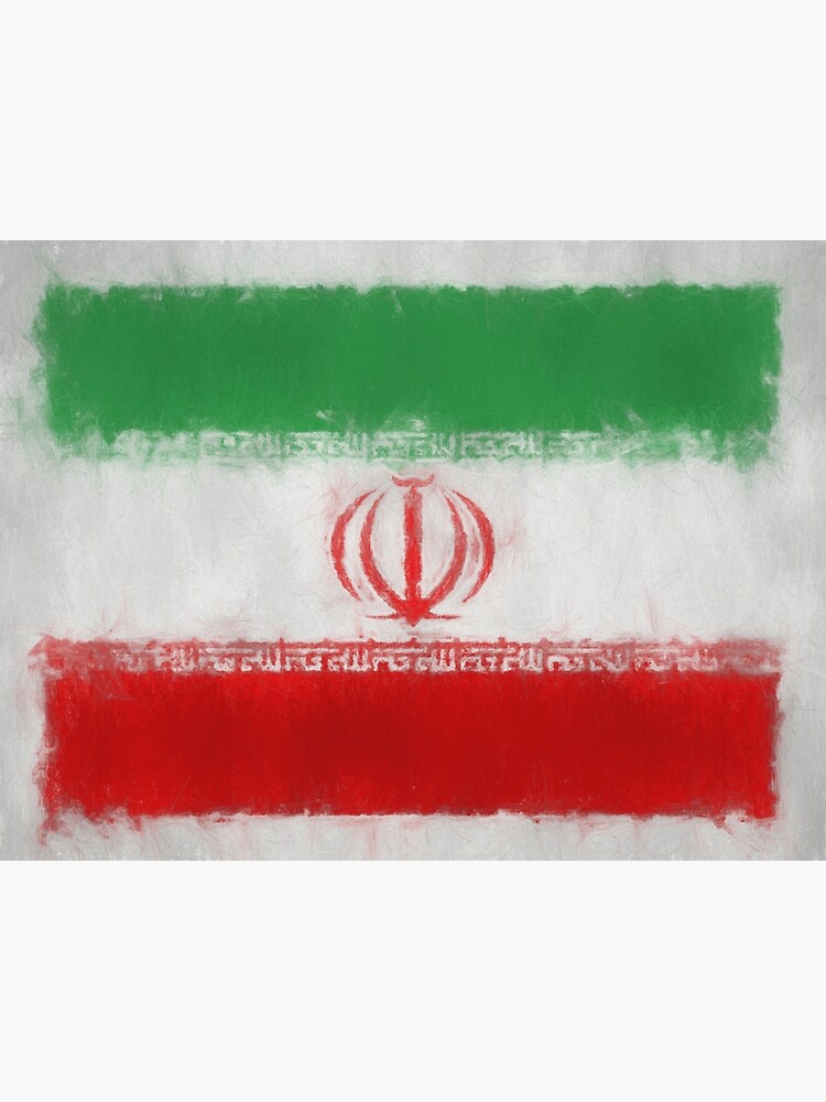 Iran Flag Reworked No. 66, Series 3 by 8th-and-f